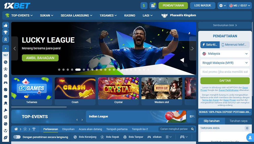 1xbet Malaysia casino