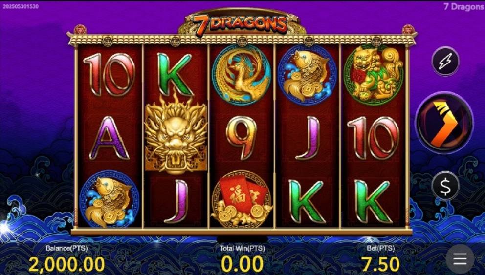 7 Dragons game online slot