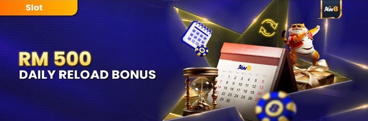AW8 daily reload bonus