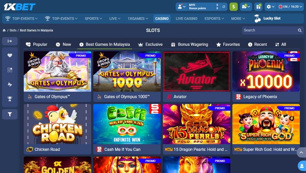 Start playing casino games